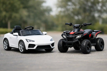 Ride-On Car Versus Electric Quad: Which Wins?