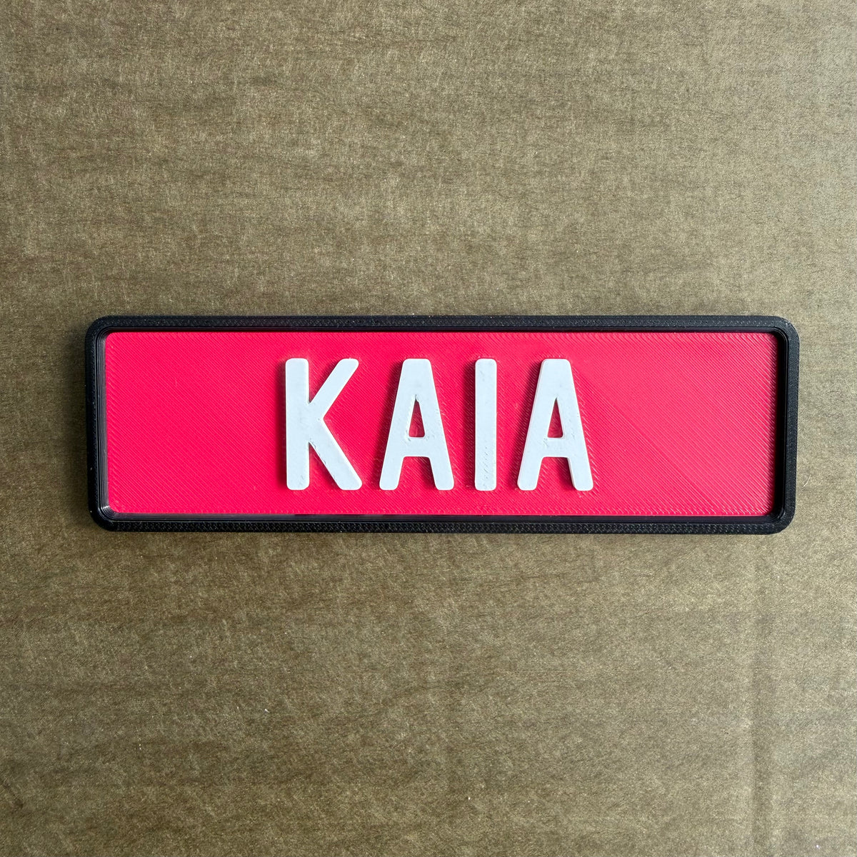 Custom 3D Personalised Plates for Kids