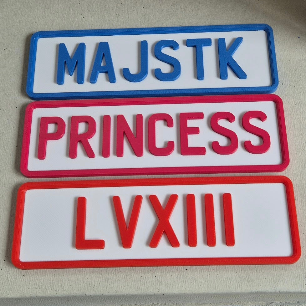 Custom 3D Personalised Plates for Kids