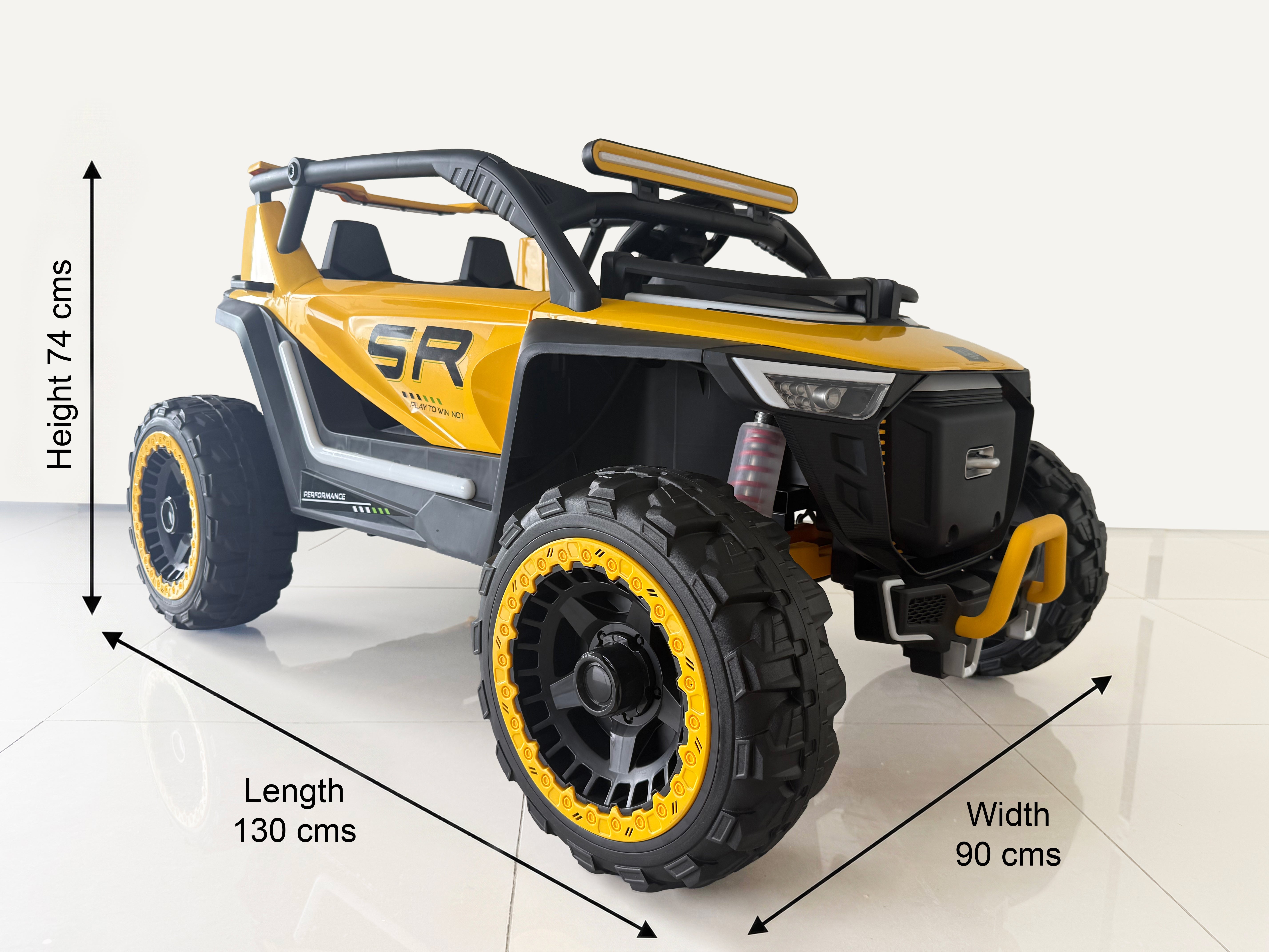 Velocity Raptor UTV Yellow