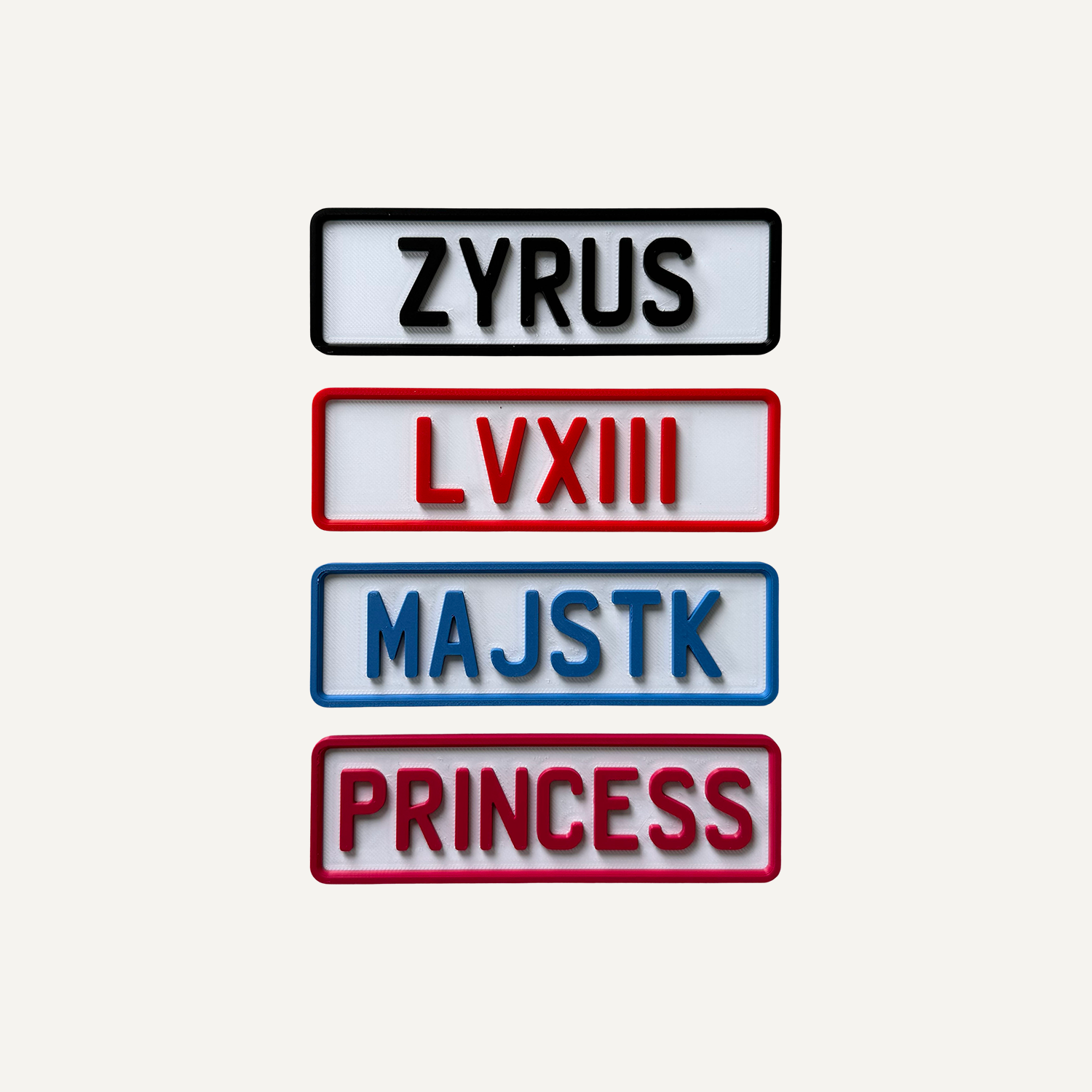 Name Plate